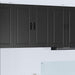 Veggskap PORTO Svart 80 x 31 x 80 cm Konstruert tre