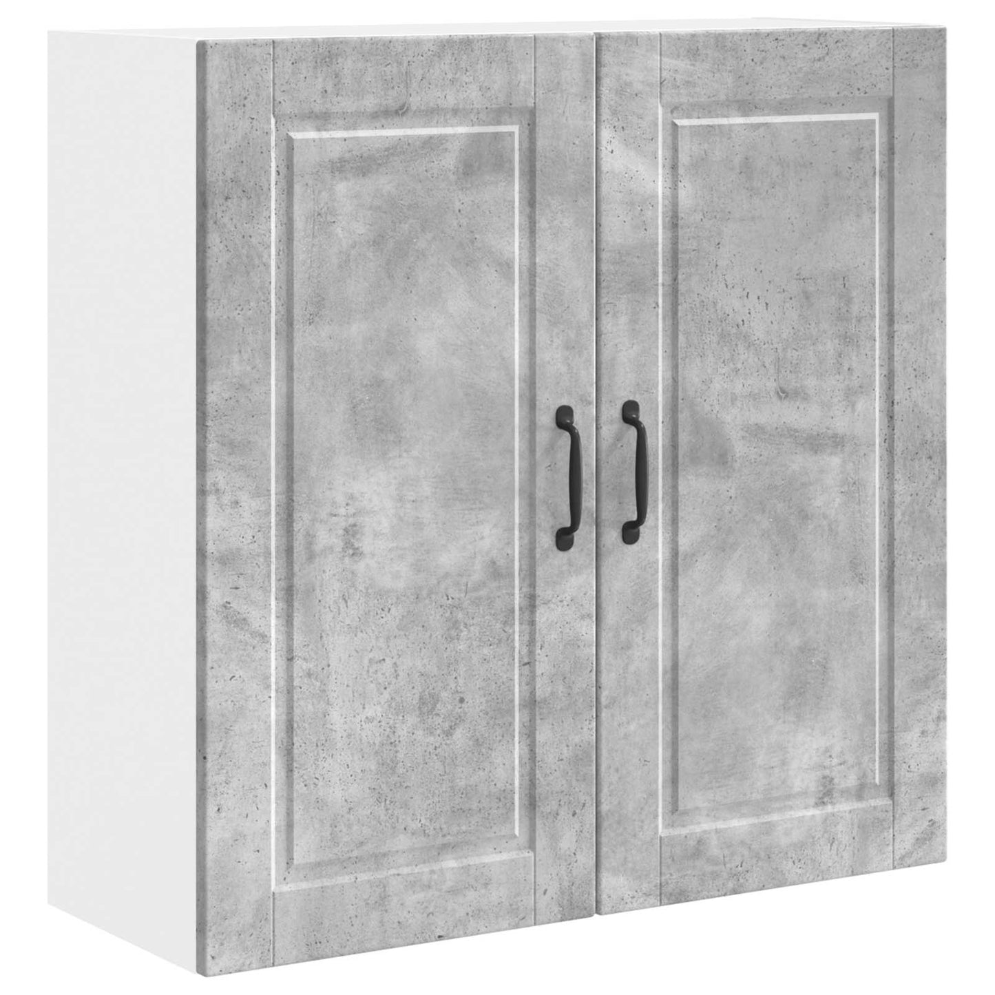 Veggskap PORTO Betonggrå 80 x 31 x 80 cm Konstruert tre