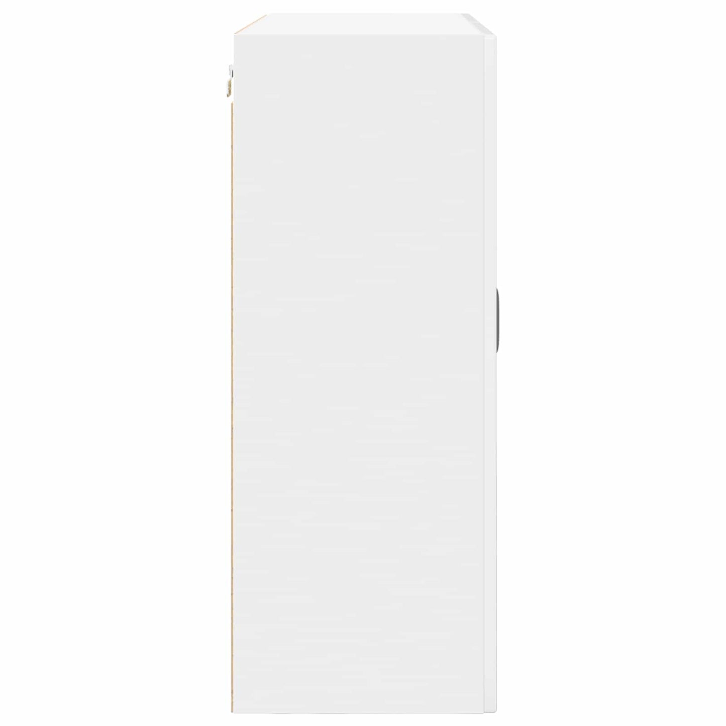 Veggskap PORTO Høyglanset hvit 80 x 31 x 80 cm Konstruert tre