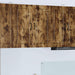Veggskap PORTO Røkt eik 80 x 31 x 80 cm Konstruert tre