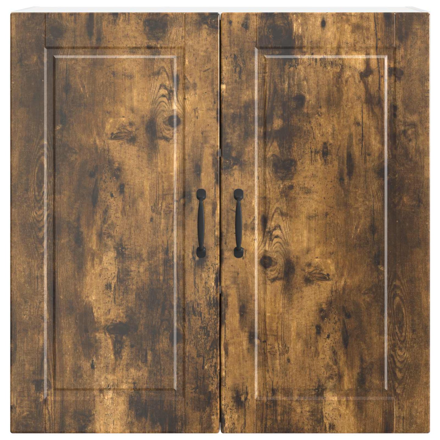 Veggskap PORTO Røkt eik 80 x 31 x 80 cm Konstruert tre