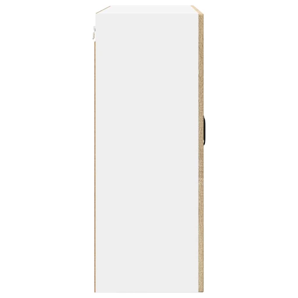 Vegghylle PORTO Sonoma eik 80 x 31 x 80 cm Konstruert tre