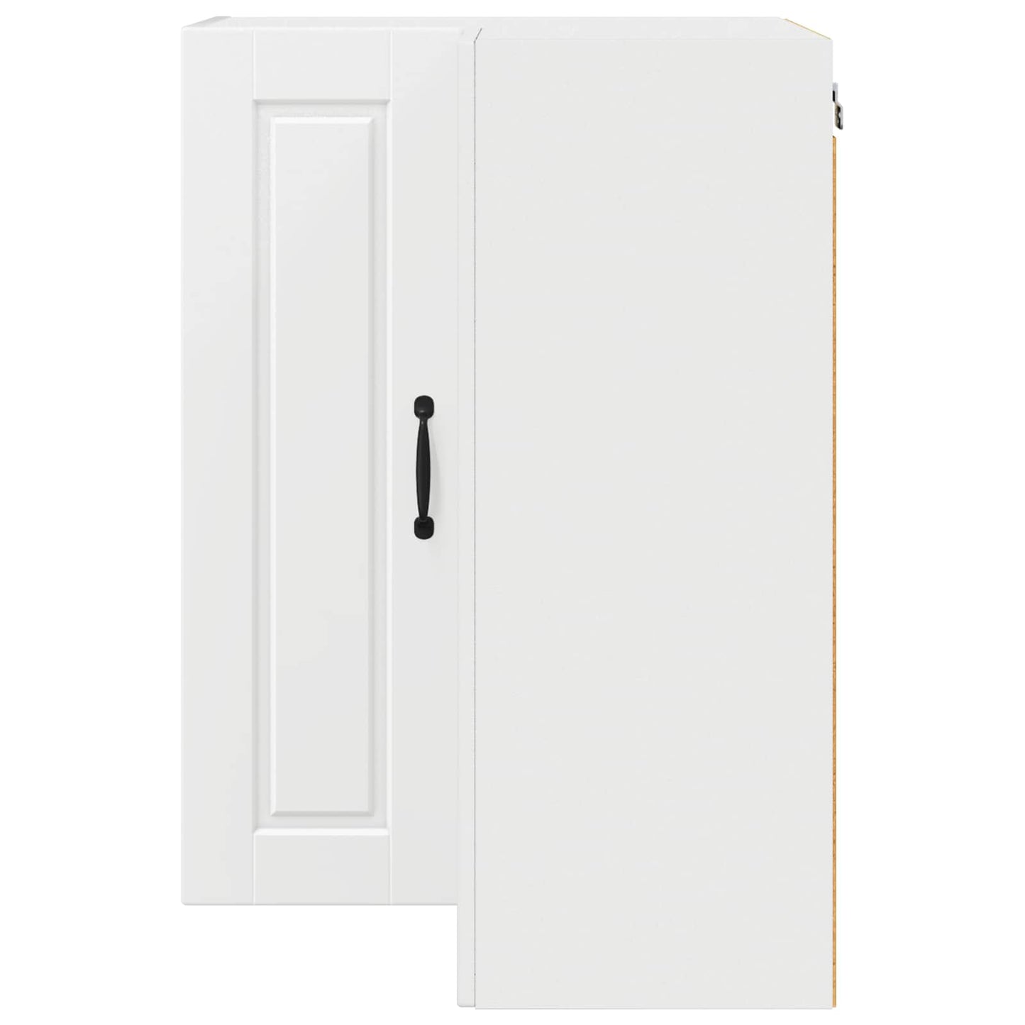 Vegghjørneskap PORTO Hvit 57 x 57 x 80 cm Konstruert tre