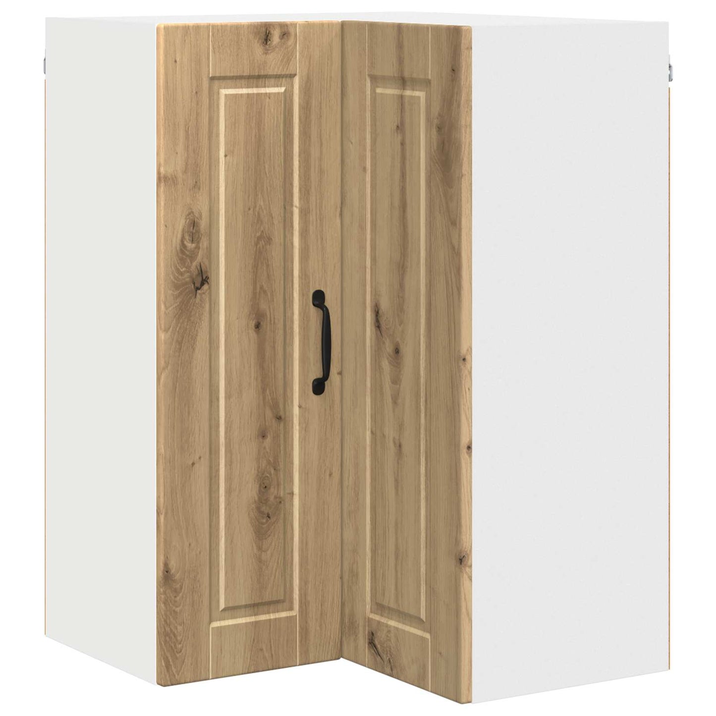 Vegghjørneskap PORTO Artisan Eik 57 x 57 x 80 cm Konstruert tre