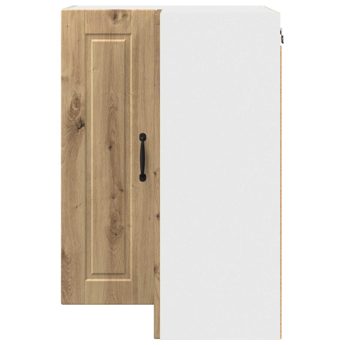 Vegghjørneskap PORTO Artisan Eik 57 x 57 x 80 cm Konstruert tre
