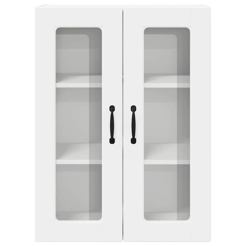 Vegghylle PORTO Hvit 60 x 31 x 80 cm Konstruert tre