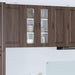 Vegghylle PORTO Brun Eik 60 x 31 x 80 cm Konstruert tre