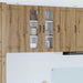 Vegghylle PORTO Artisan Eik 60 x 31 x 80 cm Konstruert tre