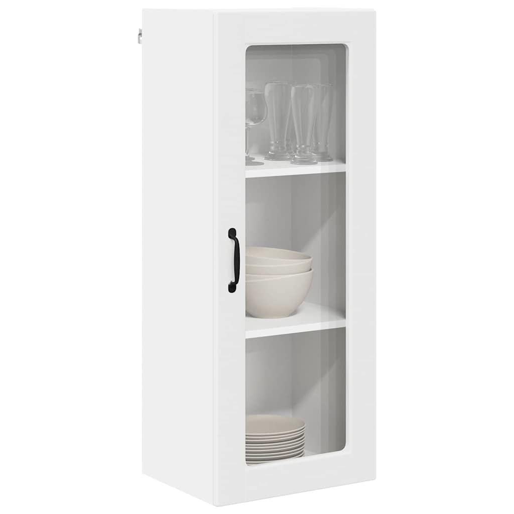 Vegghylle PORTO Hvit 40 x 31 x 100 cm Konstruert tre