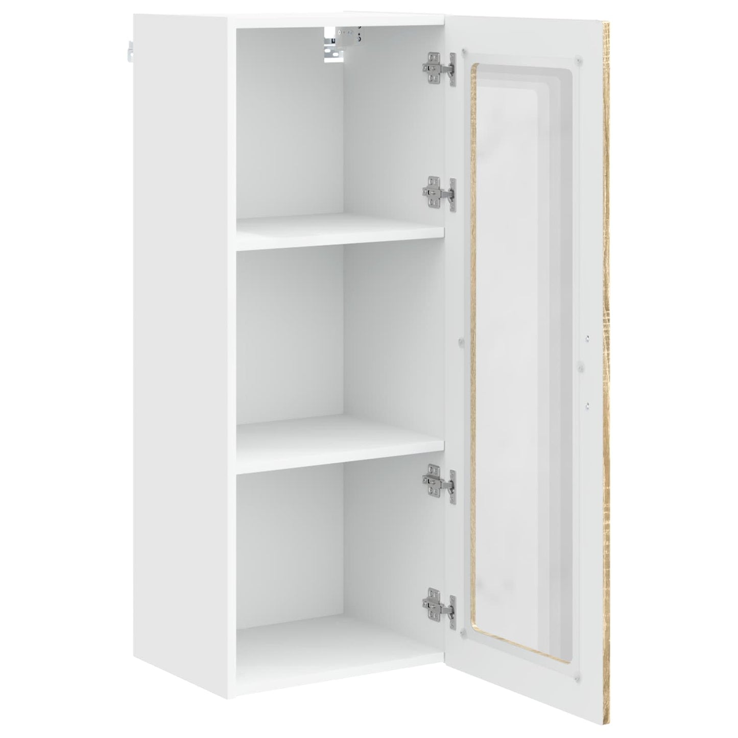Vegghylle PORTO Sonoma eik 40 x 31 x 100 cm Konstruert tre