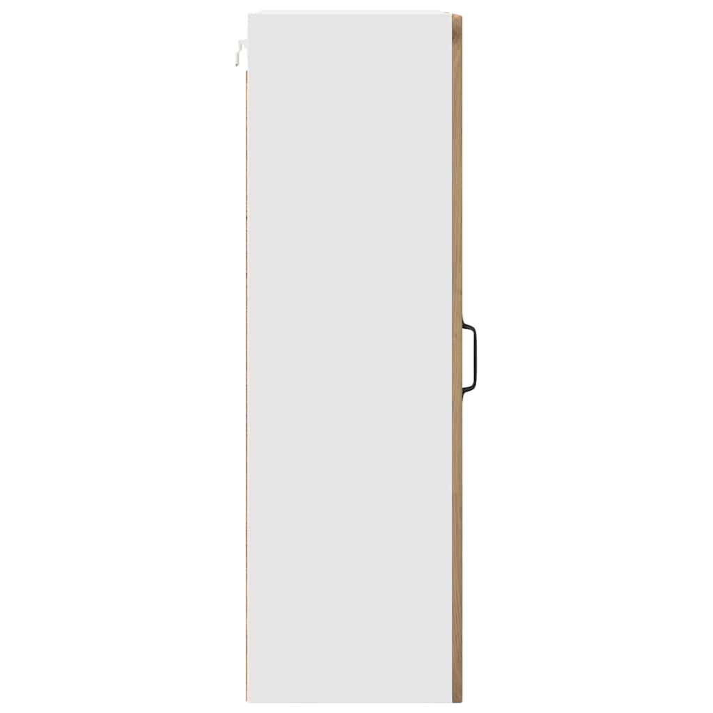 Vegghylle PORTO Artisan Eik 40 x 31 x 100 cm Konstruert tre