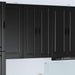 Veggskap PORTO Svart 30 x 31 x 100 cm Konstruert tre