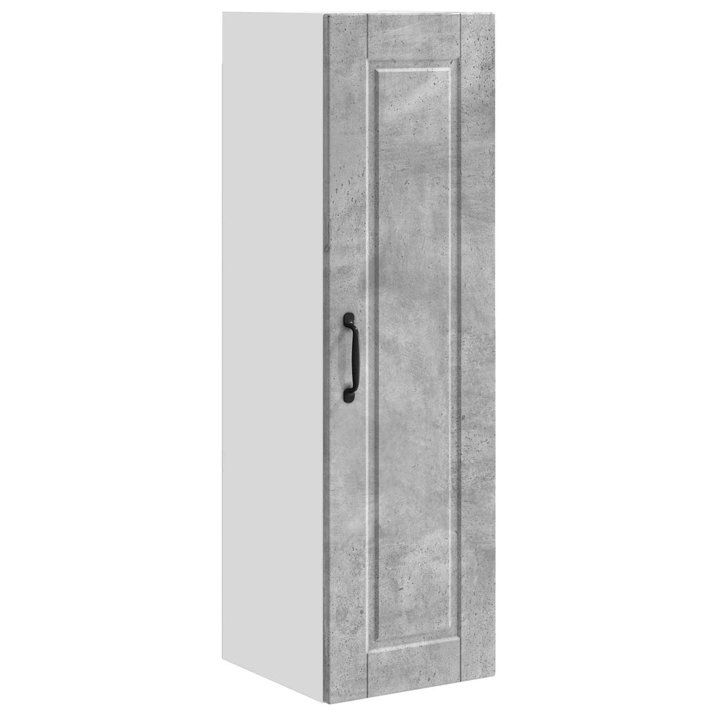 Veggskap PORTO Betonggrå 30 x 31 x 100 cm Konstruert tre