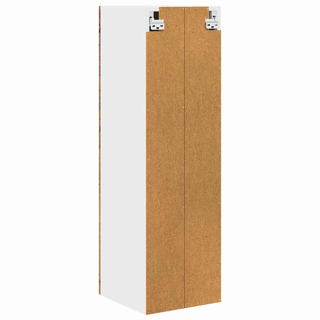 Veggskap PORTO Gammelt tre 30 x 31 x 100 cm Konstruert tre