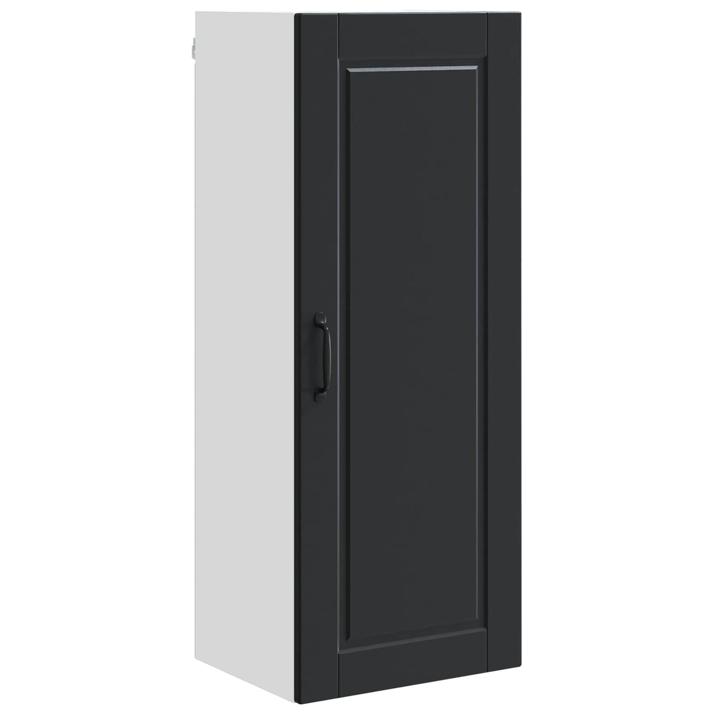 Veggskap PORTO Svart 40 x 31 x 100 cm Konstruert tre
