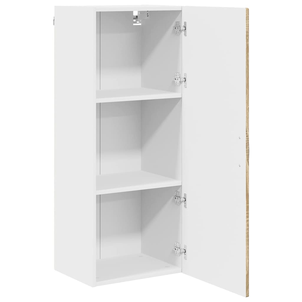 Veggskap PORTO Sonoma eik 40 x 31 x 100 cm Konstruert tre