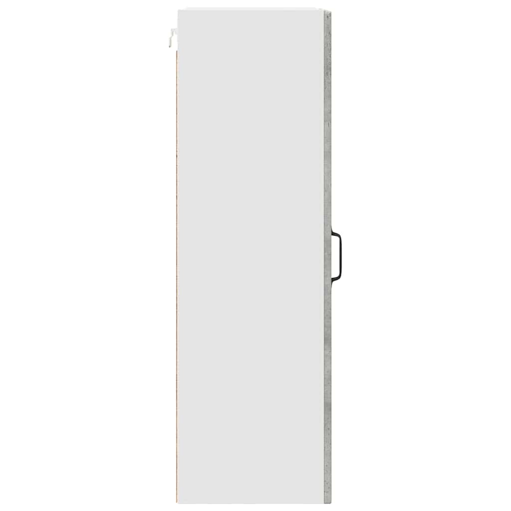 Veggskap PORTO Betonggrå 40 x 31 x 100 cm Konstruert tre