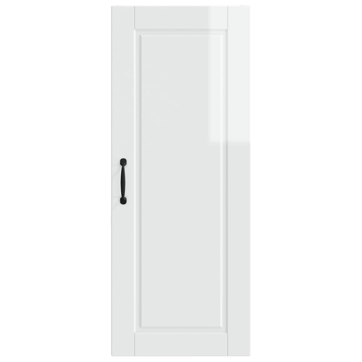 Veggskap PORTO Høyglanset hvit 40 x 31 x 100 cm Konstruert tre