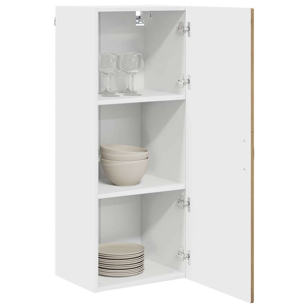Veggskap PORTO Artisan Eik 40 x 31 x 100 cm Konstruert tre