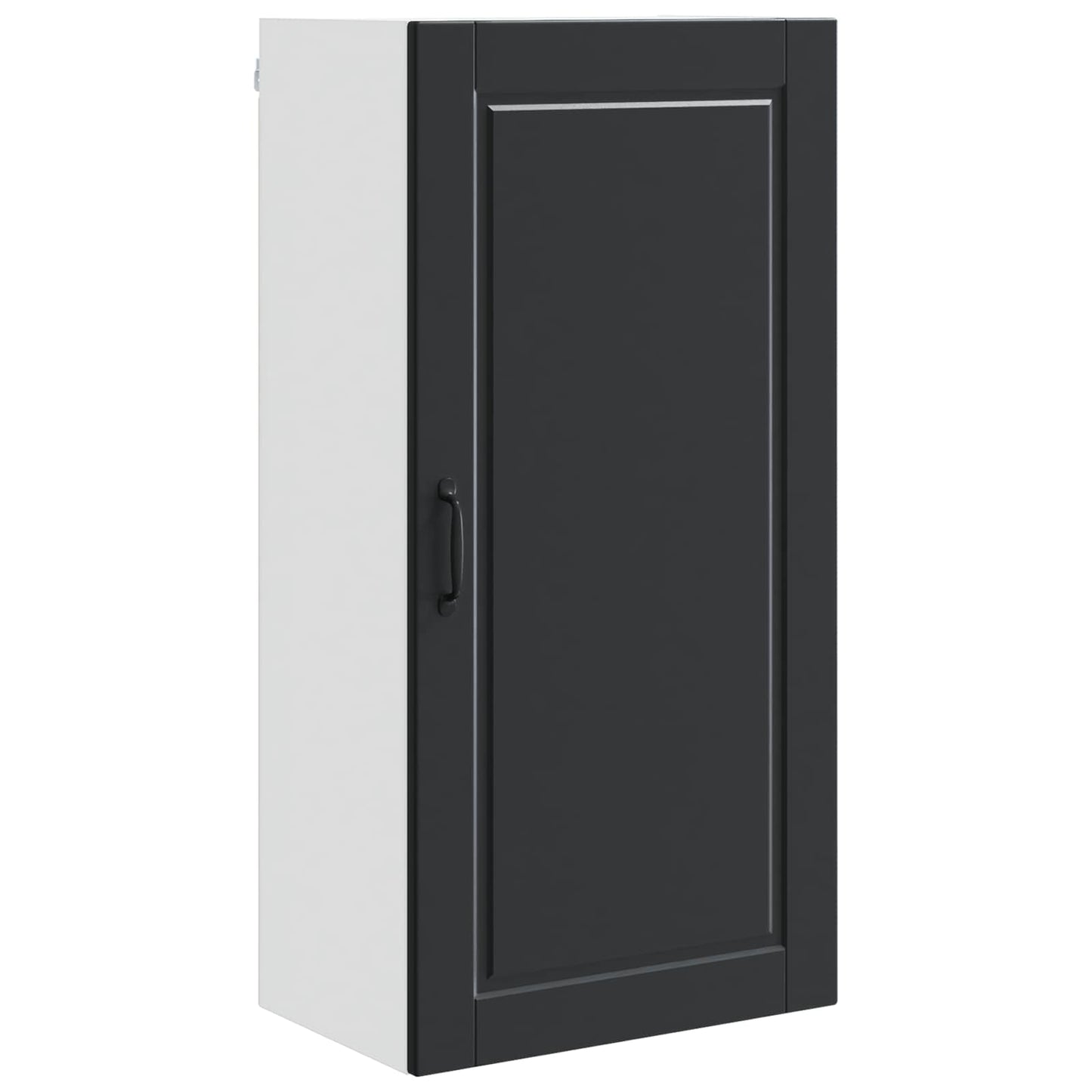 Veggskap PORTO Svart 50 x 31 x 100 cm Konstruert tre