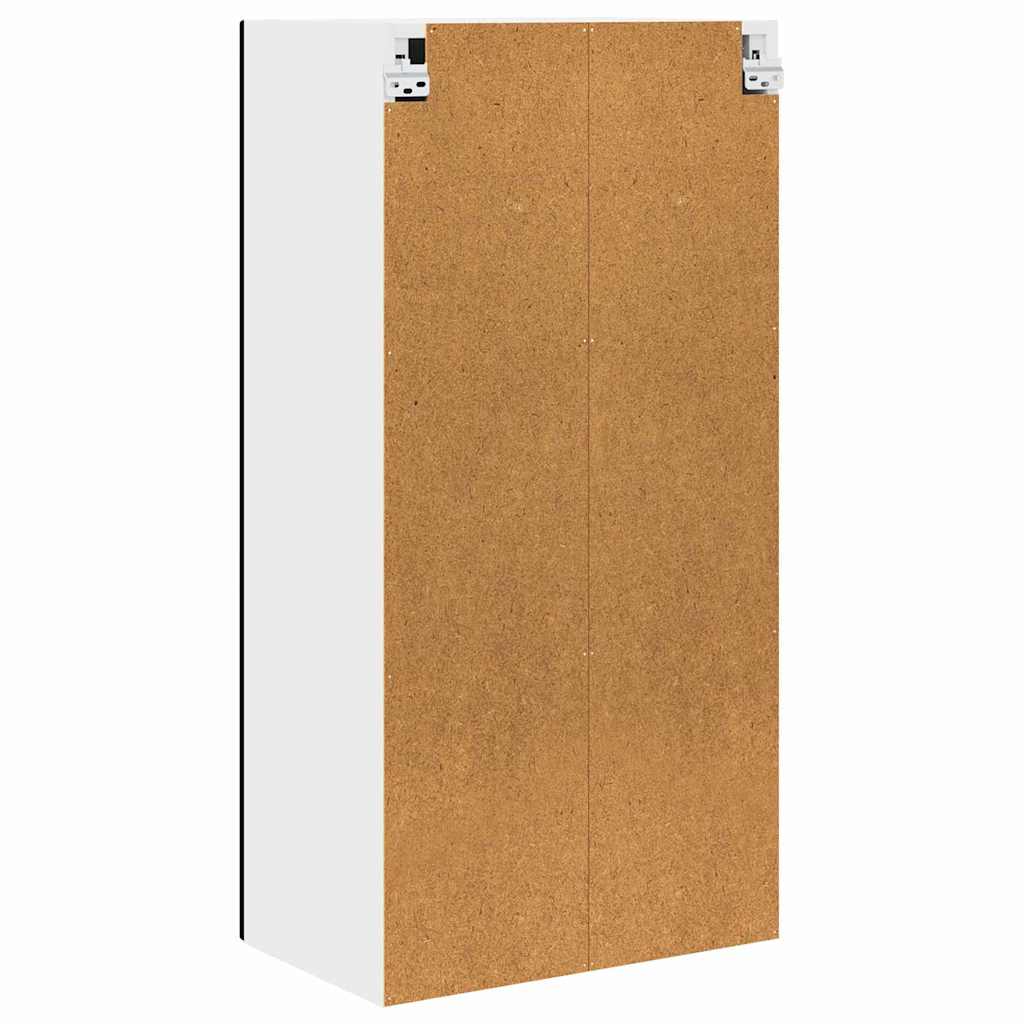 Veggskap PORTO Svart 50 x 31 x 100 cm Konstruert tre