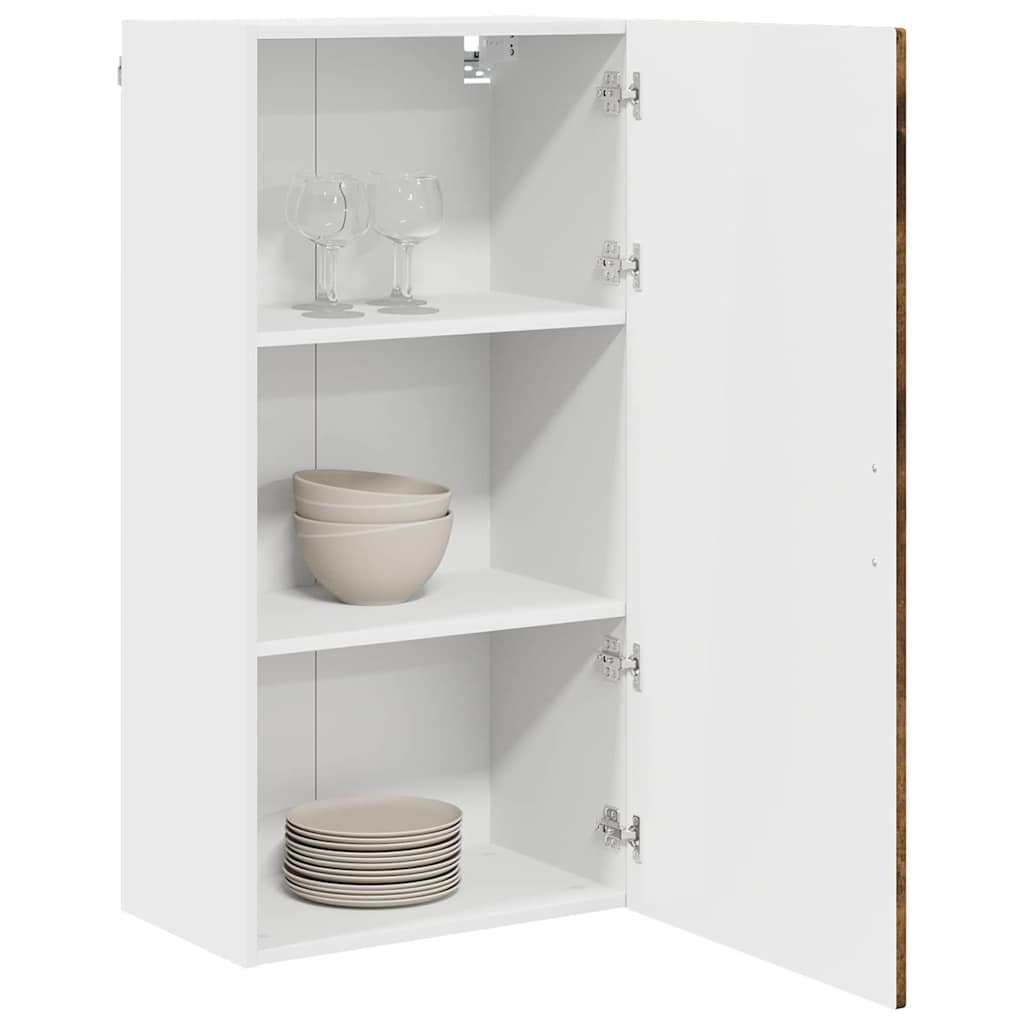 Veggskap PORTO Røkt eik 50 x 31 x 100 cm Konstruert tre