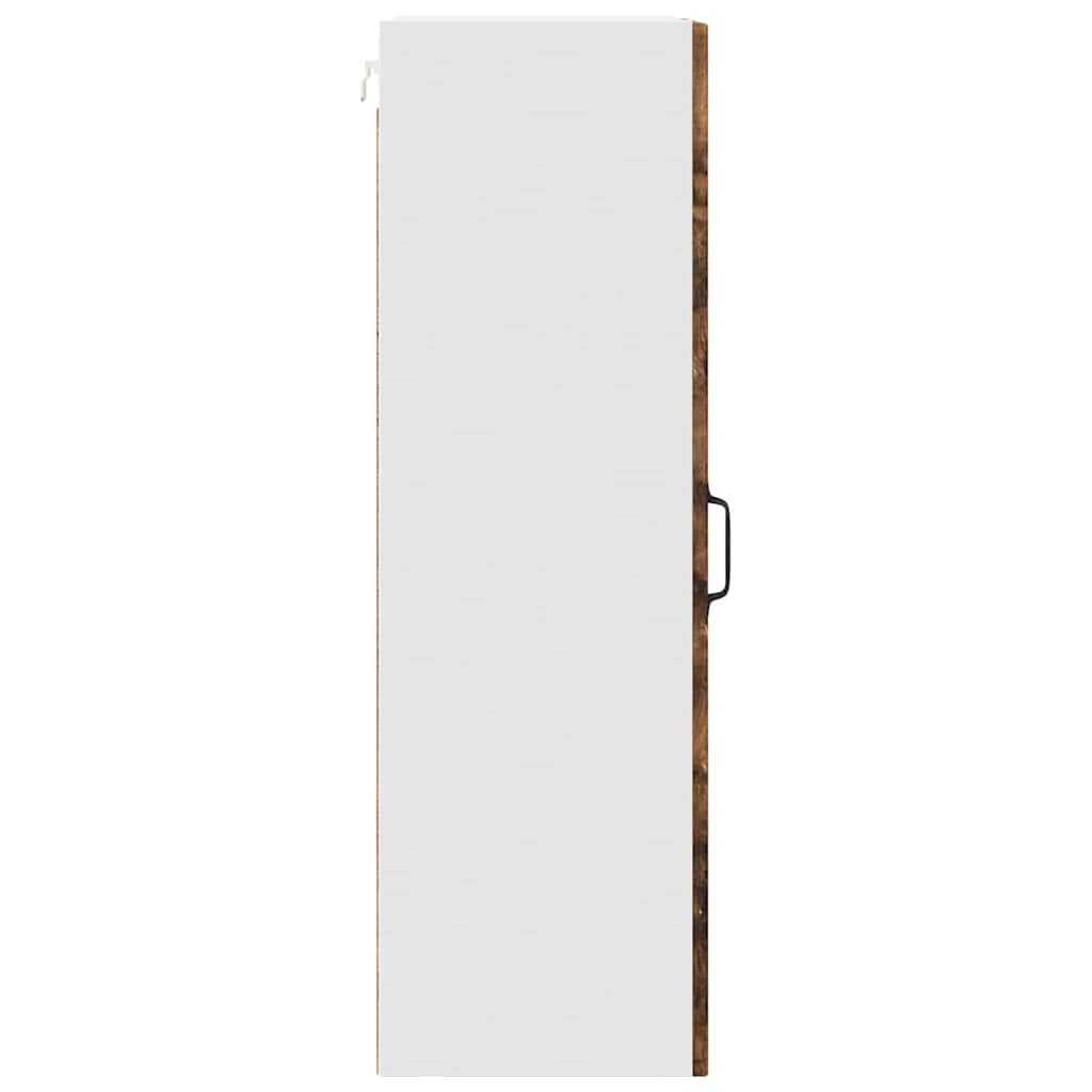 Veggskap PORTO Røkt eik 50 x 31 x 100 cm Konstruert tre