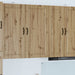 Veggskap PORTO Artisan Eik 50 x 31 x 100 cm Konstruert tre