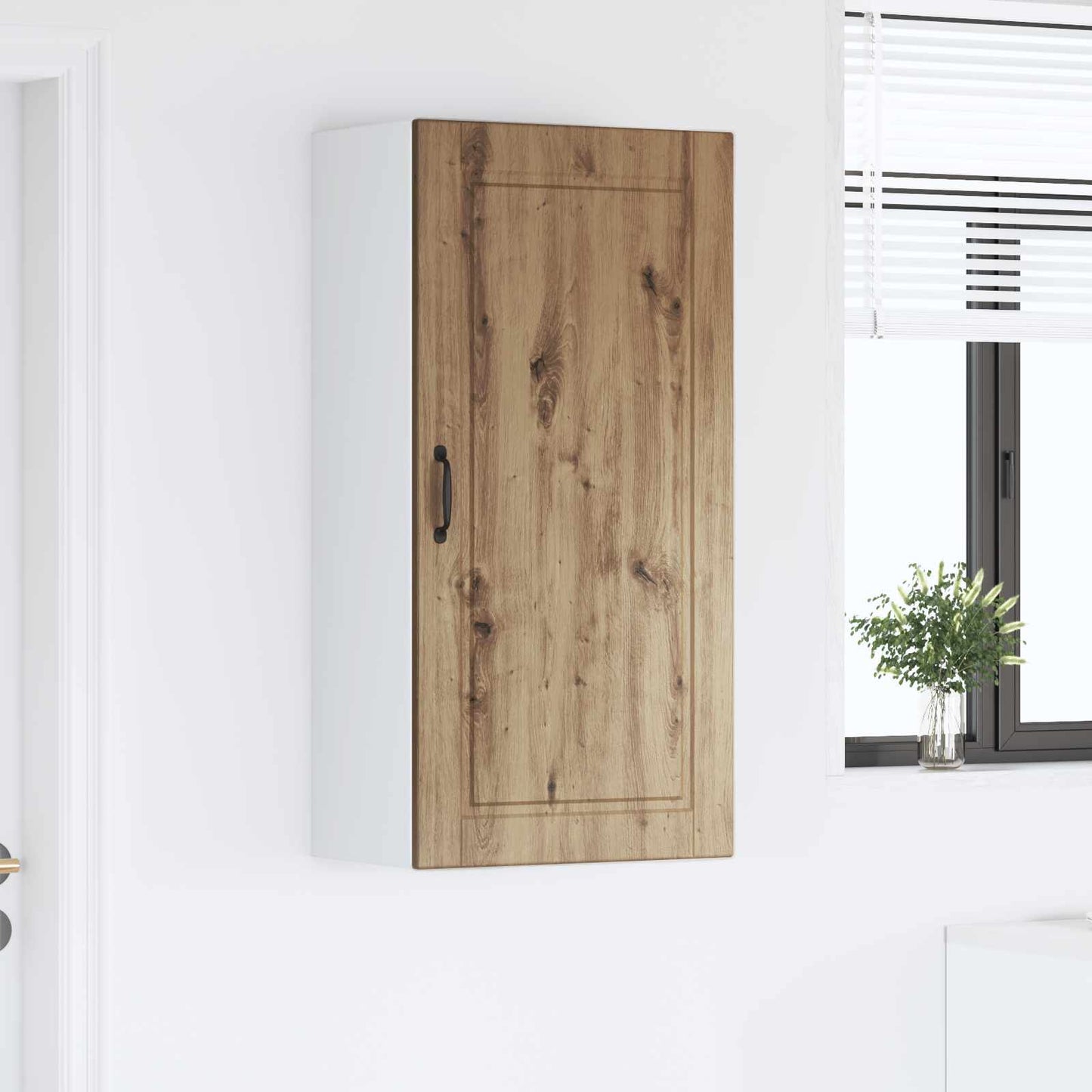 Veggskap PORTO Artisan Eik 50 x 31 x 100 cm Konstruert tre