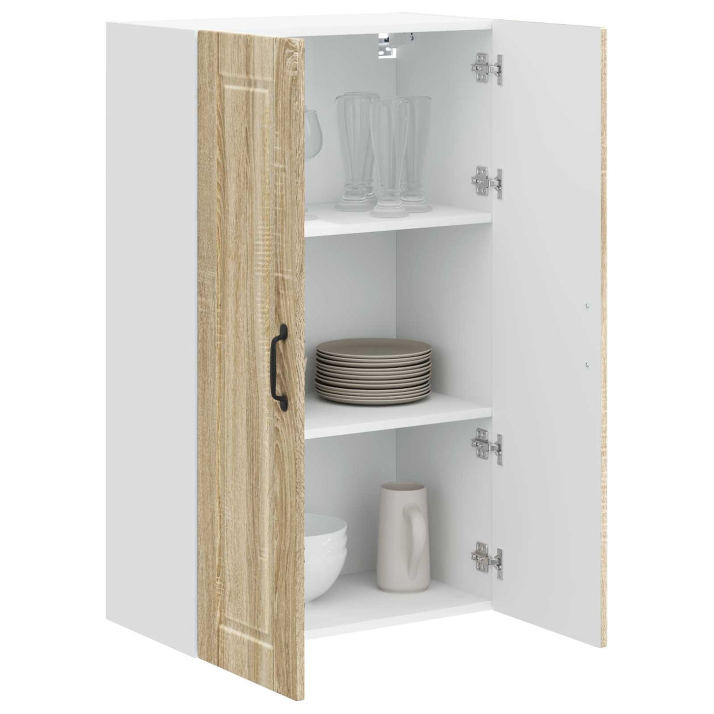 Veggskap PORTO Sonoma eik 60 x 31 x 100 cm Konstruert tre
