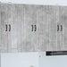 Veggskap PORTO Betonggrå 60 x 31 x 100 cm Konstruert tre