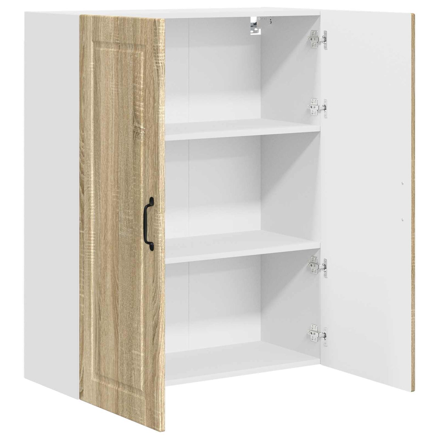Veggskap PORTO Sonoma eik 80 x 31 x 100 cm Konstruert tre