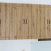 Veggskap PORTO Artisan Eik 80 x 31 x 100 cm Konstruert tre