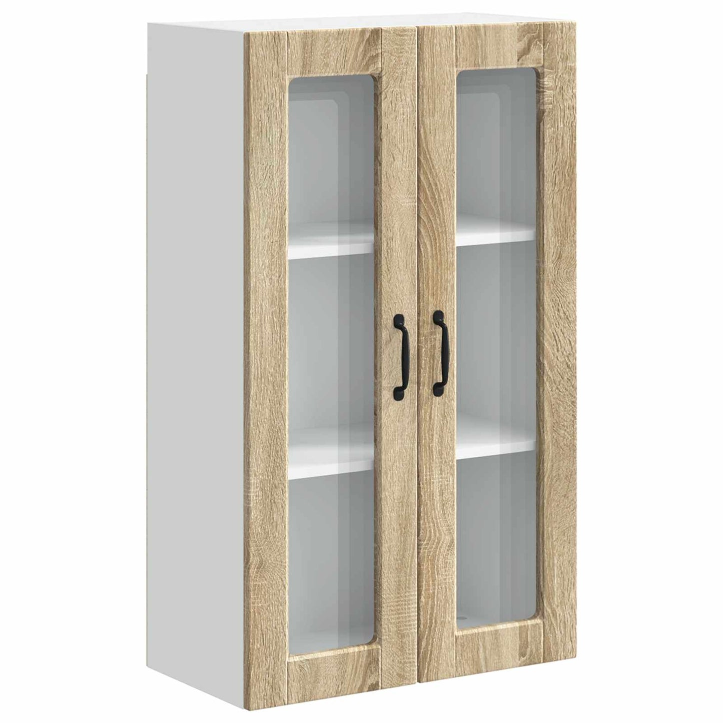 Vegghylle PORTO Sonoma eik 60 x 31 x 100 cm Konstruert tre