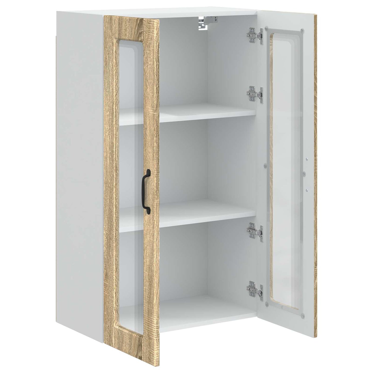 Vegghylle PORTO Sonoma eik 60 x 31 x 100 cm Konstruert tre