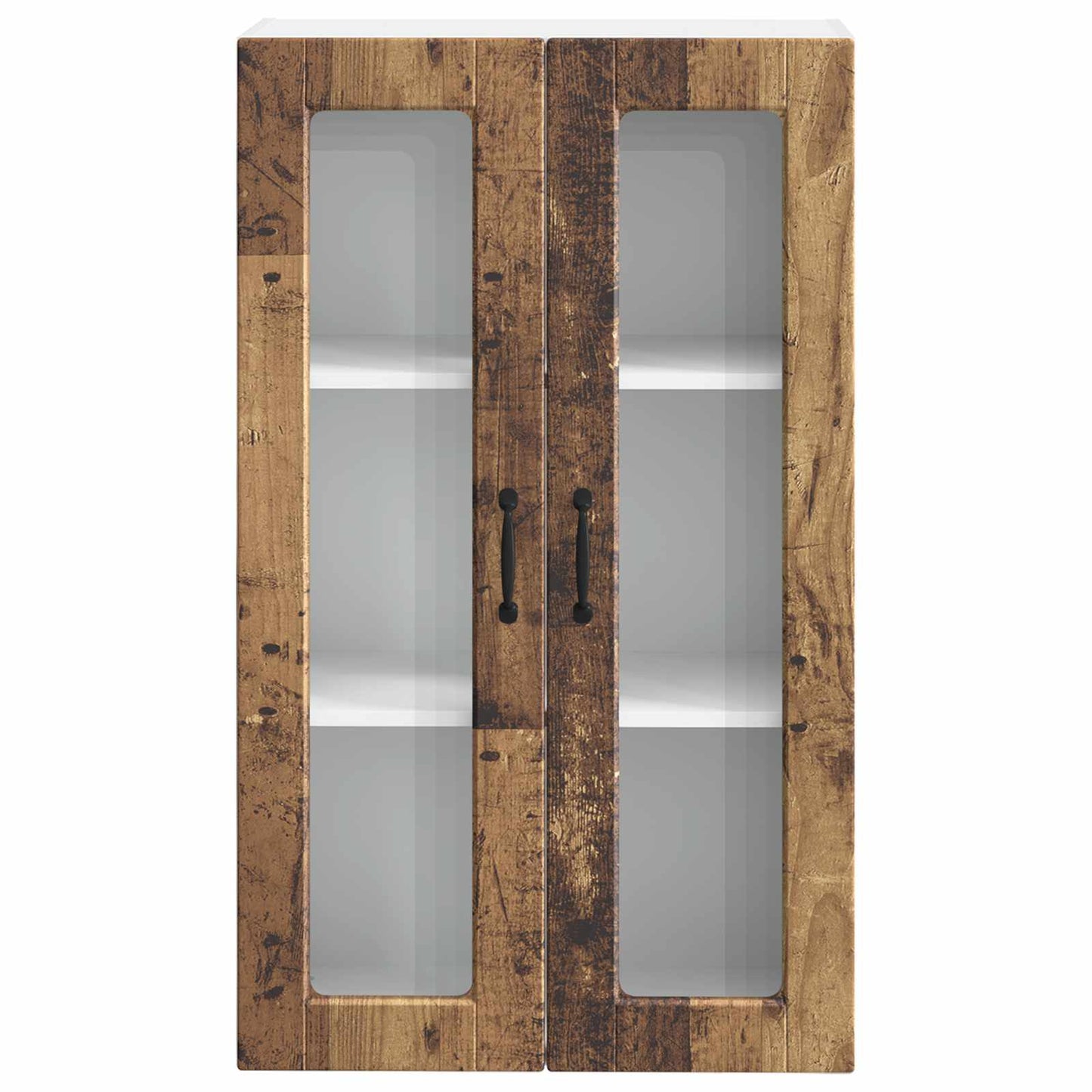Vegghylle PORTO Gammelt tre 60 x 31 x 100 cm Konstruert tre