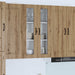 Vegghylle PORTO Artisan Eik 60 x 31 x 100 cm Konstruert tre