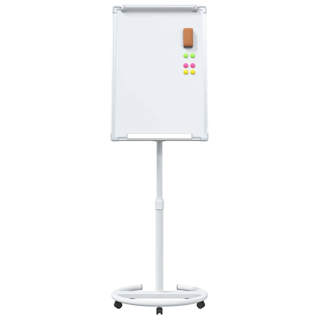 Magnetisk whiteboard Grå og hvit 62 x 62,5 x 197 cm EPS
