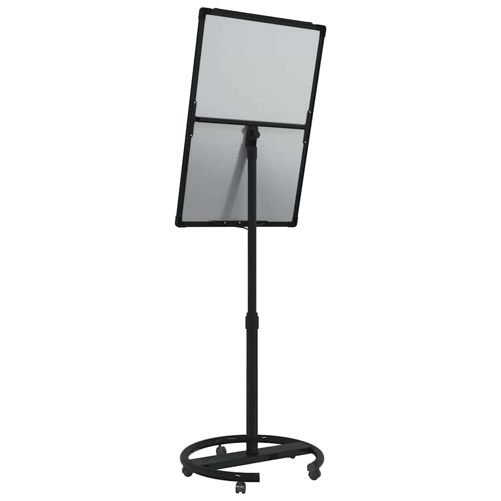 Magnetisk whiteboard Svart og Hvit 62 x 62,5 x 197 cm EPS