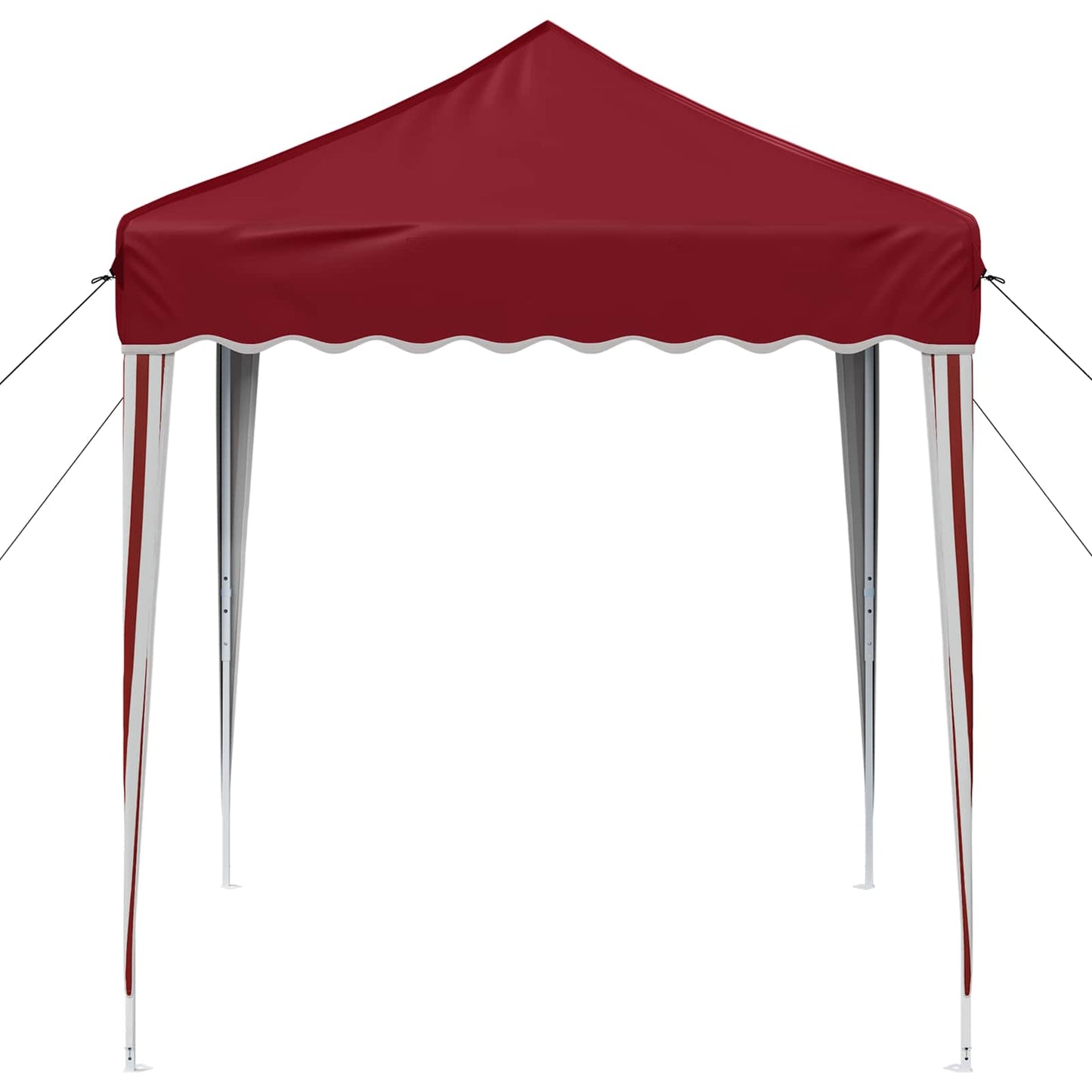 Pop-up Festtelt 195 x 195 x 245 cm Burgunder Oxford Stoff