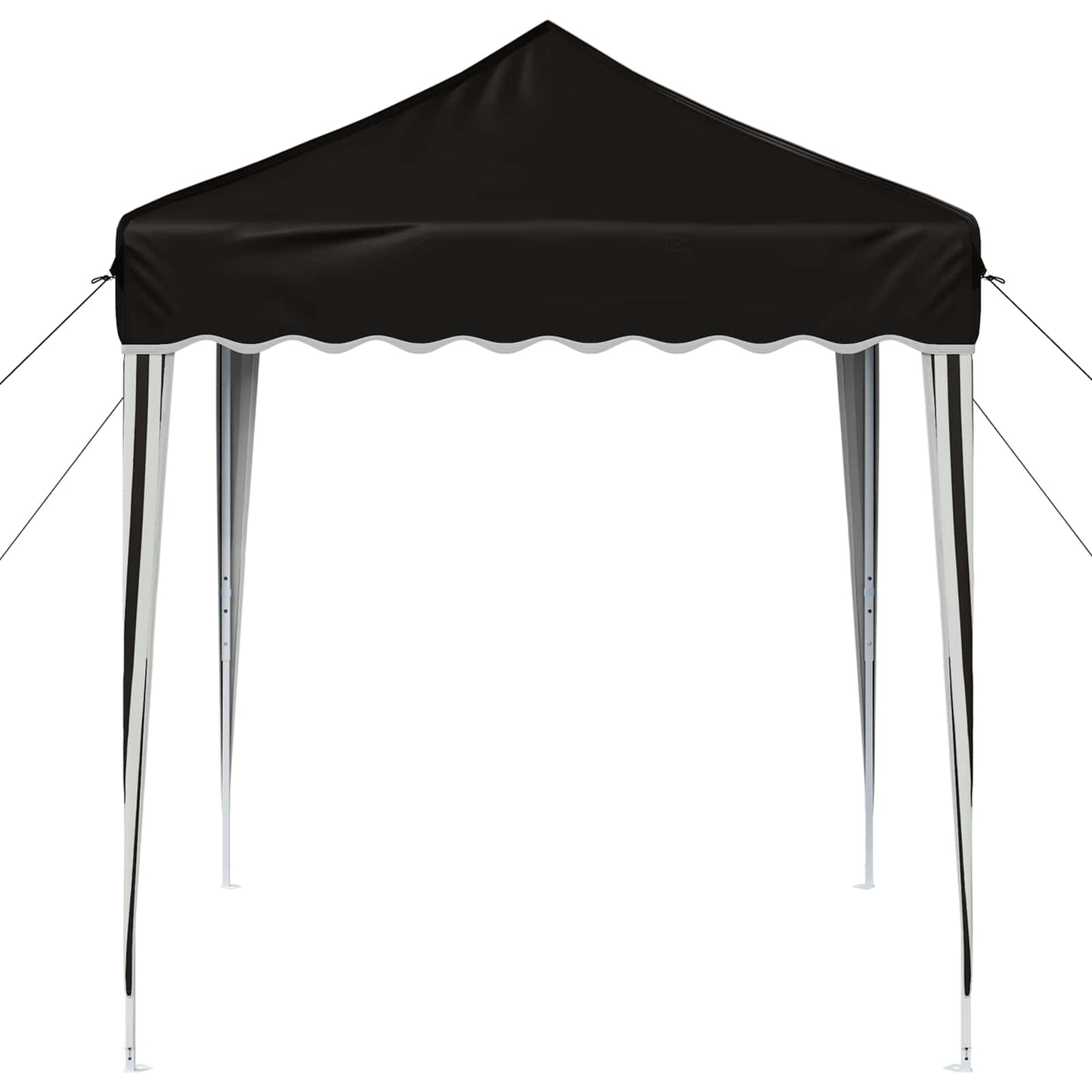 Pop-up Festtelt 195 x 195 x 245 cm Svart Oxford Stoff