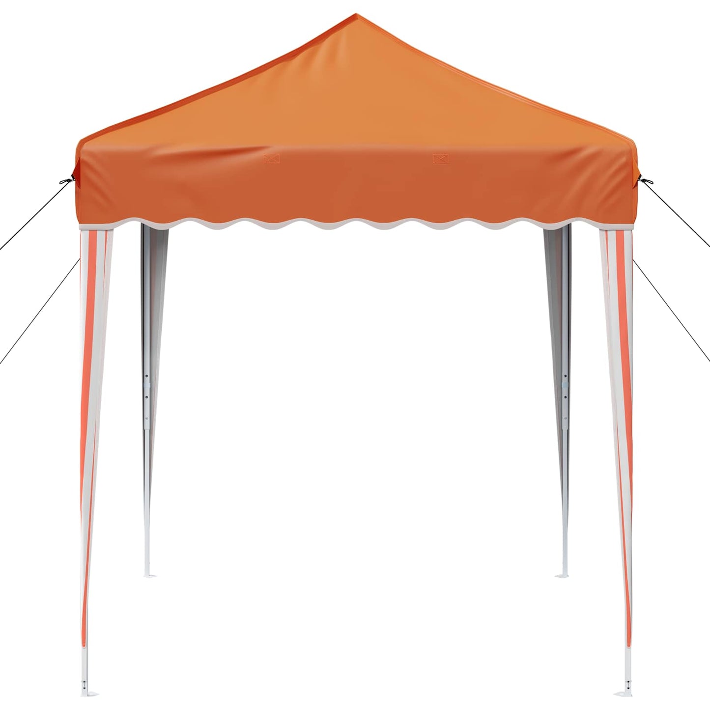 Pop-up Festtelt 195 x 195 x 245 cm Oransje Oxford Stoff