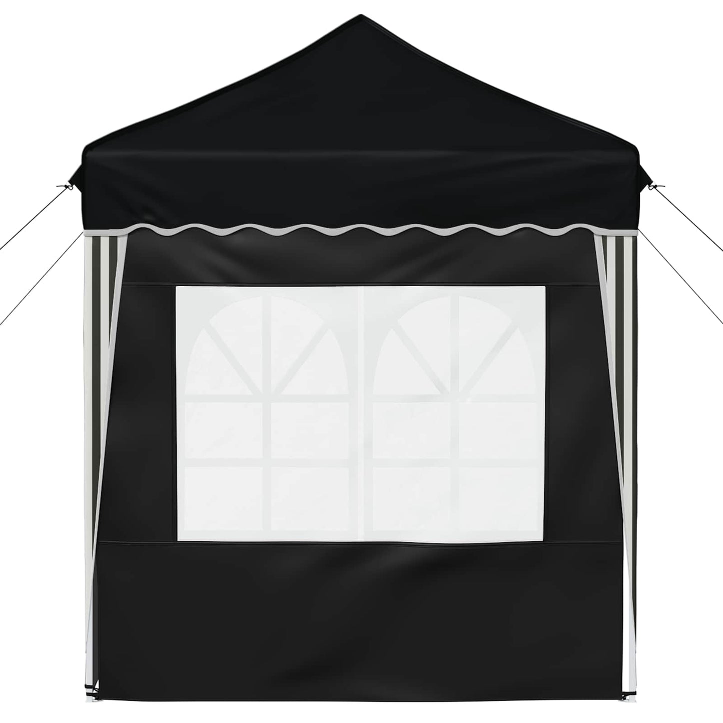 Pop-up Festtelt 195 x 195 x 245 cm Antrasitt Oxford Stoff