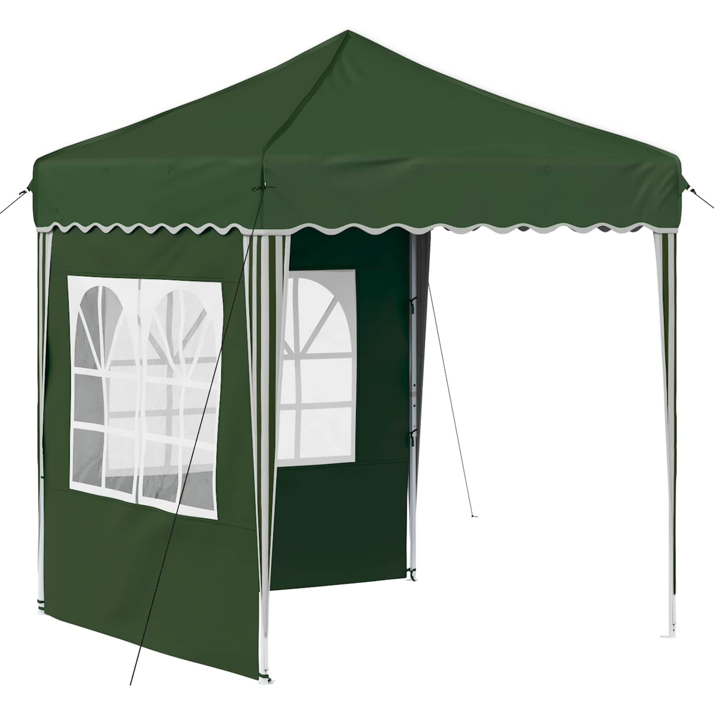 Pop-up Festtelt 195 x 195 x 245 cm Grønn Oxford Stoff