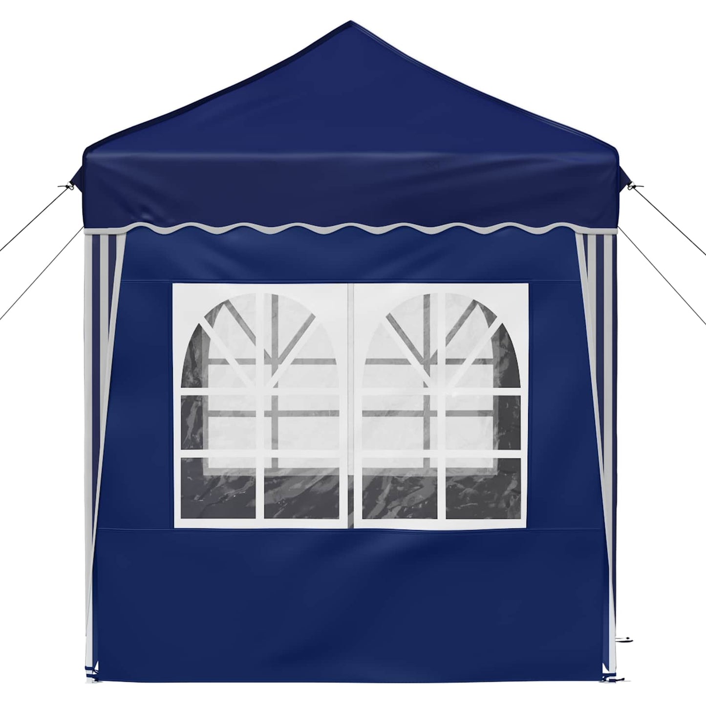 Pop-up Festtelt 195 x 195 x 245 cm Blå Oxford Stoff