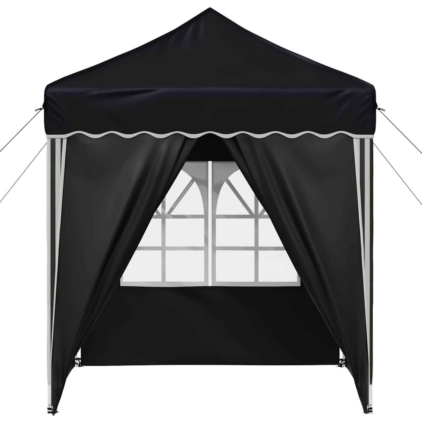 Pop-up Festtelt 195 x 195 x 245 cm Antrasitt Oxford Stoff