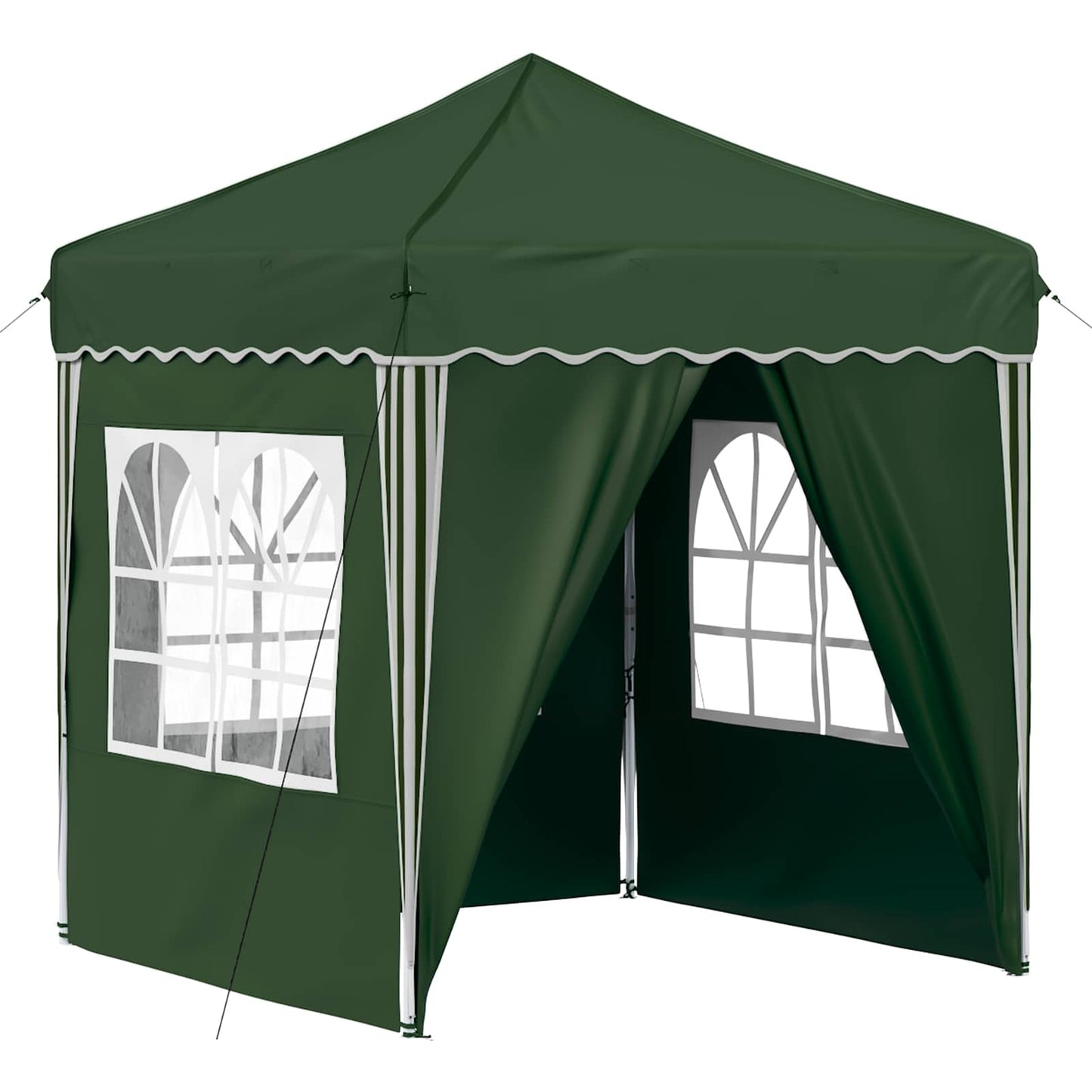 Pop-up Festtelt 195 x 195 x 245 cm Grønn Oxford Stoff