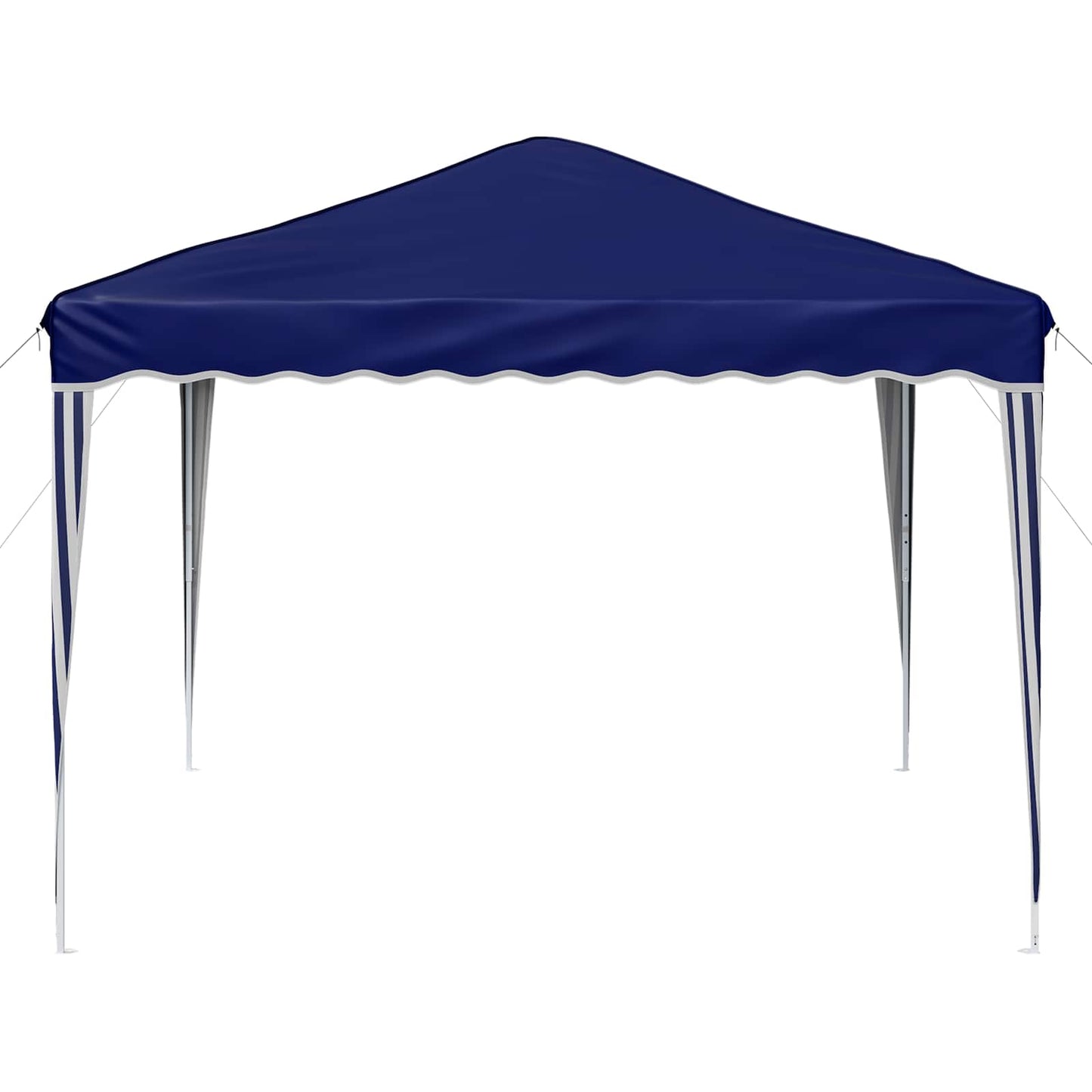 Pop-up Festtelt 288 x 288 x 245 cm Blå Oxford Stoff