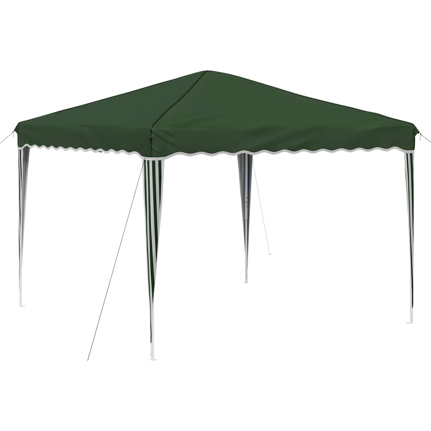 Pop-up Festtelt 288 x 288 x 245 cm Grønn Oxford Stoff