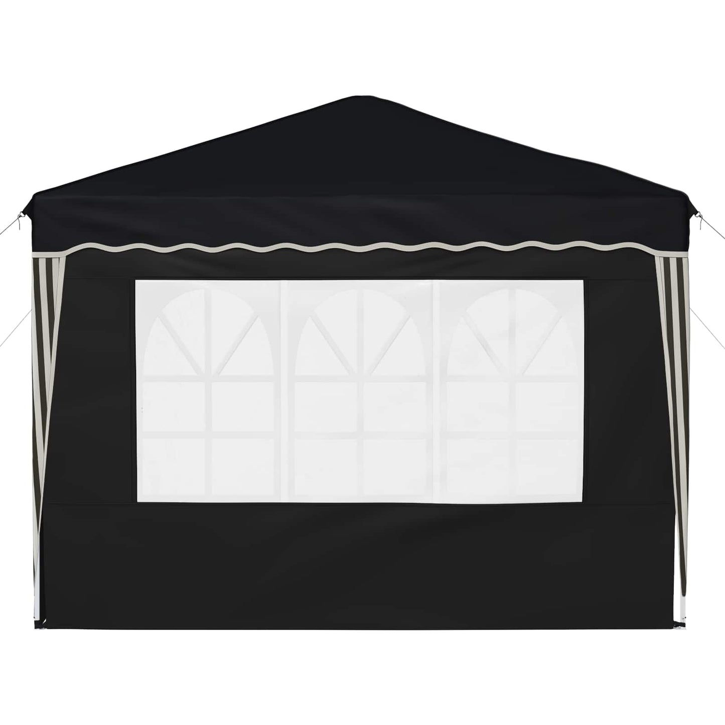 Pop-up Festtelt 288 x 288 x 245 cm Antrasitt Oxford Stoff